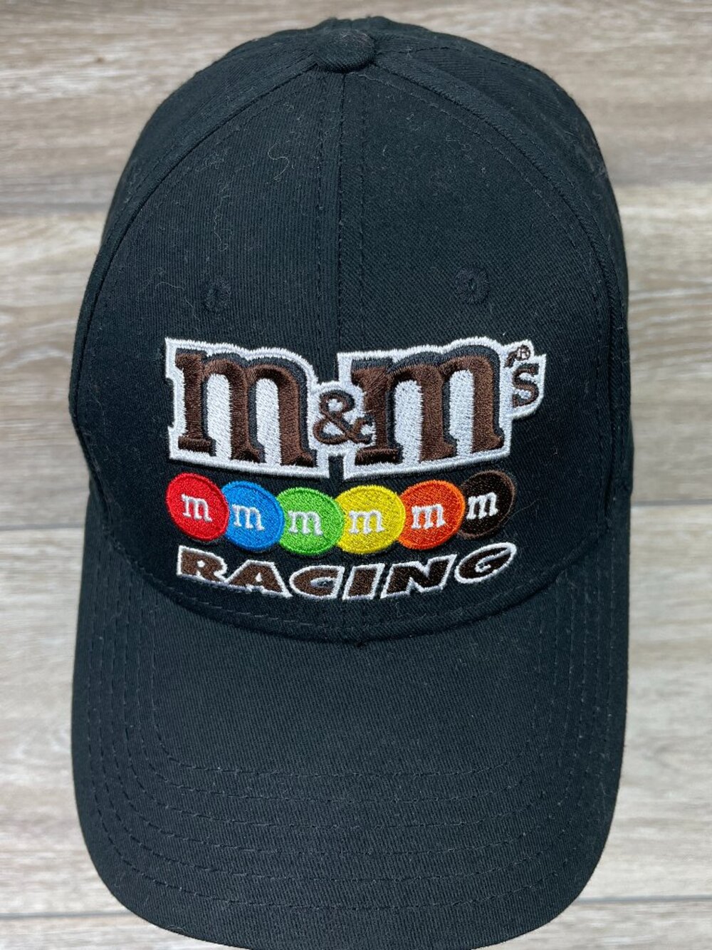 NASCAR M&M'S RACING VELCRO BACK HAT - Picture 2 of 10